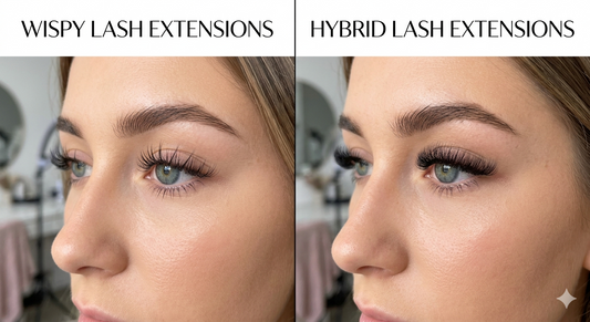 Wispy vs Hybrid Lash Extensions: What's the Difference and Which One Is Right for You?