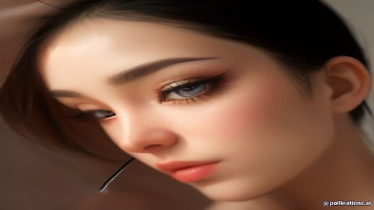 Lash artist performing precision mapping and isolation on almond eyes
